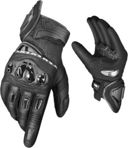 ILM Waterproof Motorcycle Gloves for wet weather riding in winter