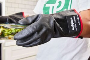 RAPICCA BBQ Gloves – Best for Wet or Greasy Cooking fire resistant cooking gloves