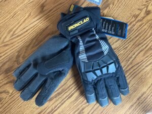 Ironclad Cold Condition Waterproof Gloves for winter construction warmth
